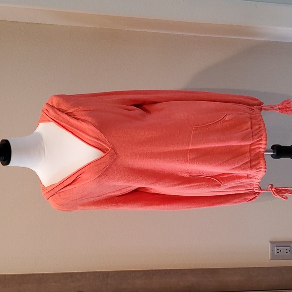 NWOT Free People Optimistic Linnen Hoodie - Picture 3 of 8